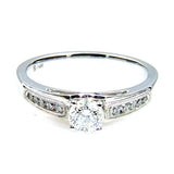 .50ct Diamond Eng Only 14KT White Gold
