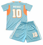 Lionel Messi Inter Miami Kids 3rd 2024/25 Soccer Jersey Kit