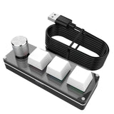 3-key Usb Custom Office Keyboard Your PS Shortcut Key