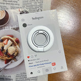 Tri-fold Dual-ring Magnetic Phone Holder