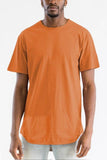Extended Scallop Round Neck Tshirt
