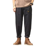 Loose Straight Hong Kong Style Sweatpants