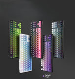 Punk Color Matching Wired Mechanical Keyboard
