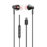 KP-237 Best-selling Wired In-Ear Headphones With In-Line Controls USB-C High Audio Quality Zero Latency Compatible With Appl Android In Stock