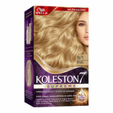 Wella Koleston Supreme 9/1 Light Ash Blonde Hair Dye Kit - Intense Color, Moisture & 100% Gray Coverage for Radiant, Healthy Hair