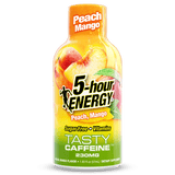 Peach Mango Flavor Extra Strength 5-hour ENERGY Shots