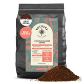 Kochere Coffee Ethiopian Harrar Natural Medium Roast - Fruity, Blueberry, Dark Chocolate Notes