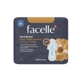 Facelle Ultra Night Sanitary Pads with Wings 7-Pack