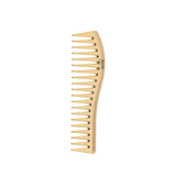 Janeke Gold Wide Tooth Wavy Comb AU805 for Detangling