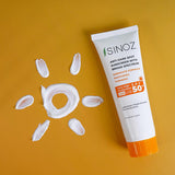 Sinoz SPF 50+ Anti-Spot Facial Sunscreen: Broad Spectrum Protection, Non-Greasy, Moisturizing - Perfect for All Skin Types, Prevents Sun Damage