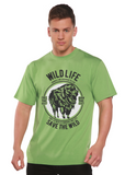 Wild Life Spun Bamboo® Men's Bamboo Viscose/Organic Cotton Short Sleeve Graphic T-Shirt