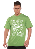 World Competition Men's Bamboo Viscose/Organic Cotton Short Sleeve Graphic Graphic T-Shirt