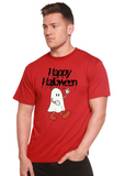 Happy Halloween Men's Bamboo Viscose/Organic Cotton Short Sleeve Graphic T-Shirt