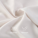 Kasentex Lightweight Duvet Cover Set - Breathable Bedding Set with Shams