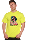 Respectfully Middle Finger Unisex Bamboo/Cotton Graphic T-Shirt