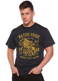 Native Pride Spun Bamboo® Men's Bamboo Viscose/Organic Cotton Short Sleeve Graphic T-Shirt