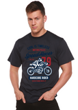 Speed Racer Spun Bamboo® Men's Bamboo Viscose/Organic Cotton Short Sleeve Graphic T-Shirt