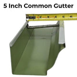 5 Inch GutterBrush Gutter Guards – Fits Standard K-Style Residential Gutters (4.25 Inch Diameter)