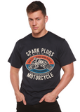 Spark Plugs Spun Bamboo® Men's Bamboo Viscose/Organic Cotton Short Sleeve Graphic T-Shirt