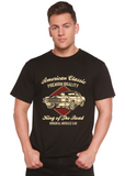 American Classic Men's Bamboo Viscose/Organic Cotton Short Sleeve Graphic T-Shirt