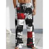 European And American Versatile Wide-leg Mens Pants