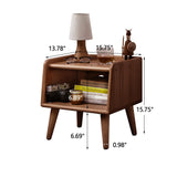 Pure Solid Wood Bedside Cabinet Nightstands