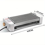 4-in-1 Multifunctional Sausage Grill – Non-Stick, Adjustable Temp, Removable Pan, Kitchen & Dorm Use
