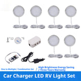 Car Charger Plug RV Light Set Cigarette Lighter Wireless