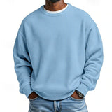 Mens Fashionable Simple And Relaxed Fit Sweatshirt