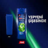 Clear Men: Advanced Anti-Dandruff Shampoo for Men - Cedarwood Eucalyptus - Itchy & Oily Scalp Relief - 48H Freshness