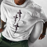 Men's Street-style Athletic Short-sleeve Top