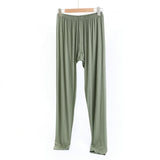 Mens Summer Modal Pajama Pants Thin Plus Size