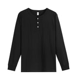 Pullover New Style Combed Pure Cotton Long Sleeve