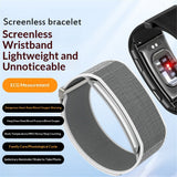 Screen-Free Bracelet ECG ECG Heart Rate Blood Oxygen Body Temperature Measurement Exercise