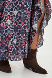Isabel Marant Etoile Women Wrap Long Skirt With Flounce