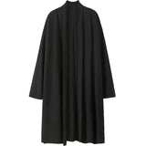Men's Mandarin-collar Mid-length Trench Coat