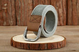Men's Woven Retro Belt Decorative Commuter-Style Simple And Casual