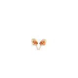 14k Rose Gold Ball Style Stud Earrings (4.0 mm)