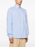 Valentino Garavani Men `Vlogo Signature` Long Sleeve Oxford Shirt