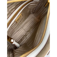 Prada Khaki Canvas Camera Crossbody Bag