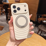 Wavy-pattern Liquid Silicone Phone Case