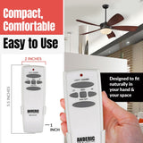 Anderic Substitute for Harbor Breeze UC7086T CHQ7086T for Avion Ceiling Fan Remote Control [RR7079T]