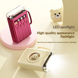 Large Capacity Cartoon Themed Compact And Portable Power Bank Cartoon Design