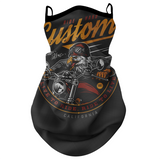 Motorcycle Riding Sun-protection Face Mask Ear-loop Headscarf