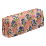 Eklips Quilted Cosmetic Bag - Small Makeup Bag Organizer for Travel, Stylish Pencil Case Design - Assorted Styles