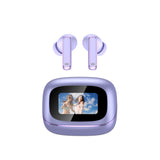KP-219 Best-Selling Wireless Bluetooth Earbuds Smart AI Simultaneous Translation ENC Noise Cancellation And Digital Display Screen Factory Direct Sales