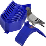 Coloch 20 Pcs Dove Rest Stand Lightweight Pigeon Perches Plastic Birds Roost Holder Pigeons Dwelling Frame Birdcage Accessories for Parrots and Other Birds