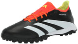 adidas Unisex Predator 24 League Low Turf Sneaker Black/White/Solar Red 4.5 US Men