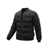 New Mens Cotton Baseball-collar Jacket
