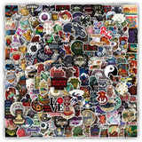 sxdaizjsym 200 Pcs Dungeons and Dragons Stickers for Laptop Water Bottle Bumper Luggage Computer Skateboard Snowboard Gifts for Kids Girls Teens Boys Women Men